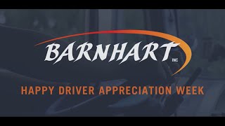 Barnhart Celebrates Driver Appreciation Week 2024 [upl. by Alehcim]