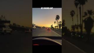 Definition Of Crashout  Viral racingcrash carcrash BMW racingfail shorts funny trending [upl. by Eentrok]