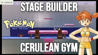 Super Smash Bros Ultimate  Stage Builder  quotCerulean Gymquot [upl. by Carey]