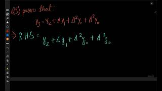 Forward Difference Operator  Numerical6  Finite Differences [upl. by Akkahs535]