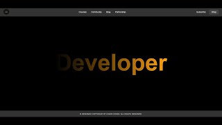 Stunning Hover Text Lightning Effect  HTML CSS amp JavaScript [upl. by Nnodnarb]