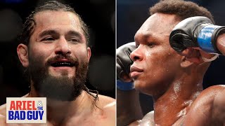 Jorge Masvidal or Israel Adesanya Whos the fighter of the year  Ariel amp the Bad Guy [upl. by Nosdivad780]