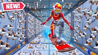 DRIFTBOARD DEATHRUN Parkour in Fortnite [upl. by Arhas]