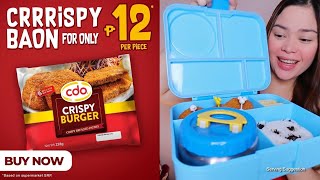 CDO Crispy Burger Bento Box [upl. by Cleopatra]