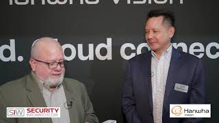 Security Info Watch Interviews Hanwha Vision on the ISC West 2024 Show Floor [upl. by Noletta]