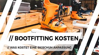 Kosten einer SkischuhAnpassung  Wieviel kostet das Bootfitting [upl. by Anirav]