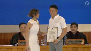 Chiz Escudero proclaimed as senatorelect [upl. by Kendal38]