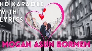 Mogan Ason Borem Karaoke With Lyrics Konkani Love SongInstrumental Molbailo Dou Karaoke With Lyrics [upl. by Solitta]