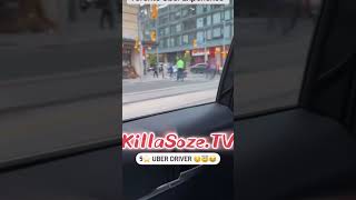 Uber driver Road rage in Toronto 😭😭😭 uber toronto funny [upl. by Elegna]