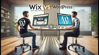 WHY we use WordPress over WIX web design [upl. by Paviour]