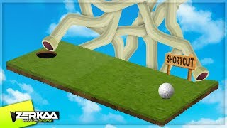 HARDEST HOLE IN ONE SHORTCUTS Golf It [upl. by Alda]