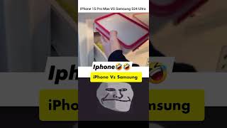 IPhone vs Samsung waterproof test phonk iphone iphonevssamsung iphonevssamsung [upl. by Adrea371]