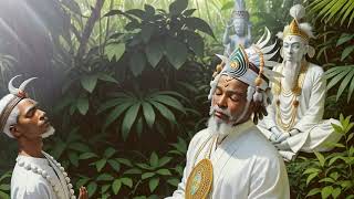 Yoruba God Obatala meditating in the jungle [upl. by Novert]