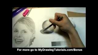 Realistic Drawing Tutorial 28 Pencil Shading Techniques amp How To Shade A Portrait [upl. by Burch736]