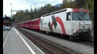 RhB Ge 44 III in Filisur [upl. by Netsrijk]