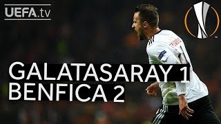 GALATASARAY 12 BENFICA UEL HIGHLIGHTS [upl. by Mannuela]