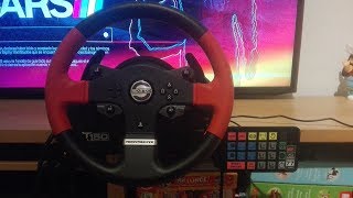 Thrustmaster T150 Mod Modificación botonera Button box mod [upl. by Eniamat]