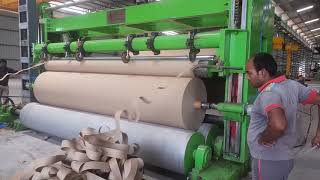 Kraft paper mill rewinder machine contact mohd akram 919719020915 [upl. by Ytoc]