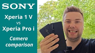 Xperia 1V vs Xperia Pro i  Camera Comparison [upl. by Bryna754]