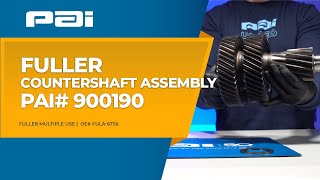 Fuller Countershaft Assembly PAI 900190  OE FULA6756 [upl. by Nipha249]