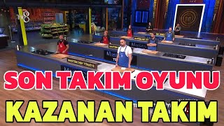 Masterchef Türkiye 2024 Son Takım Oyunu Kim Kazandı  3 Dokunulmazlık [upl. by Annohsat]