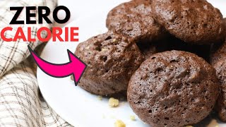 ZERO CALORIE PROTEIN COOKIES RECIPE  0 CALORIE COOKIES  EXTREMELY LOW CALORIE RECIPES [upl. by Sybil158]