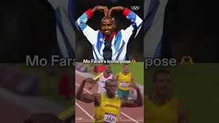 When Usain Bolt channeled Mo Farah’s celebration pose ❤️⚡ [upl. by Enneirda]