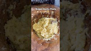 Freshly grounded Ginger Garlic paste 👩‍🍳🧄🫚Gingergarlicpaste AmmaNerpinaVantalu [upl. by Htnicayh]