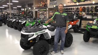 2017 Arctic Cat Alterra TRV 550 XT White Metallic [upl. by Luanni]