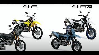 SUZUKI DRZ 4S AND 4SM SPECS [upl. by Moss]