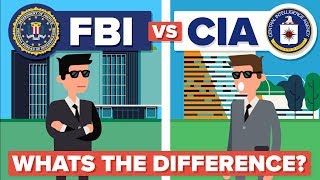 FBI vs CIA  How Do They Compare [upl. by Maible173]