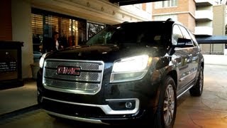 2013 GMC Acadia AWD Denali  Drive Time Review with Steve Hammes  TestDriveNow [upl. by Fang]