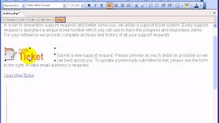 8 How to edit main page in osTicket [upl. by Vola609]