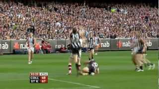 AFL 2010 Grand Final Draw Collingwood Vs St Kilda 2nd Half [upl. by Annam3]