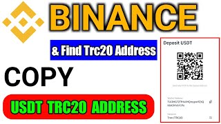 binance trc20 address  trc20 wallet address  trc20 wallet address binance  binance usdt address [upl. by Nnahaid]