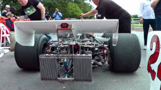 Hesketh F1 Startup At The Gowran Festival Of Speed [upl. by Amalie921]