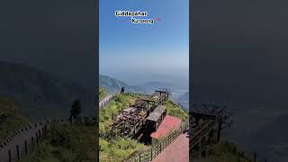 📍Giddapahar kurseong ♥️ One of the most beautiful view point shortsvideo [upl. by Yrneh]