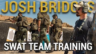 Police SWAT Team Training with former Navy Seal Josh Bridges [upl. by Kidder]