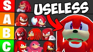 Ranking How USELESS Knuckles is in Every Sonic Game [upl. by Avner]