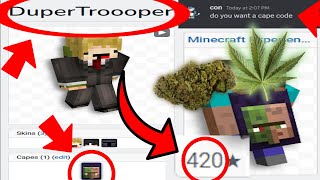 i got the NEW minecraft WEED CAPE 2024 Fan club OGUSERS CAPE NOT CLICKBAIT [upl. by Corin872]