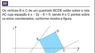 CFO PMSP  Barro Branco Questão 50  2022 Matemática  Geometria Plana [upl. by Naesal803]