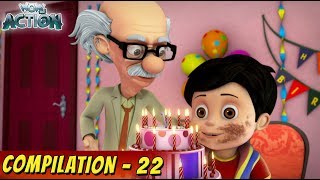 VIR The Robot Boy Cartoon In Hindi  Compilation 22  Hindi Cartoons for Kids  Wow Kidz Action [upl. by Husha709]