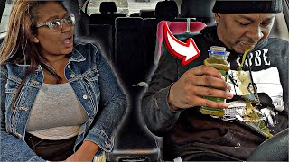 FAKE SPONSORSHIP PRANK ON MY HUSBAND GROSS DRINK🤮 [upl. by Piegari141]