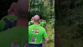 Gloucester to Abertillery for MND Awarenessshorts mnd hike charitywalk [upl. by Aihtiekal339]