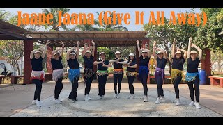 Jaane Jaana Give It All Away Line Dance [upl. by Julis]