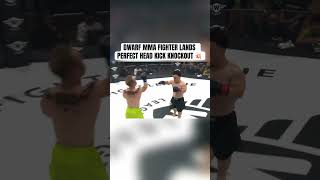 Dwarf MMA Fighter Scores PicturePerfect Head Kick Knockout [upl. by Comfort911]