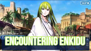 FGO Meeting Enkidu  FateGrand Order Playthrough  Babylonia Singularity [upl. by Benetta]