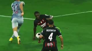 Noah Okafor double nugmet goal vs AC Milan championsleague [upl. by Ylil]