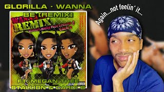 GloRilla  Wanna Be Remix ft Megan Thee Stallion amp Cardi B  Music video reaction [upl. by Aivart]