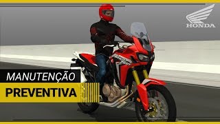 Manutenção Preventiva de Moto  Harmonia no Trânsito [upl. by Barta]